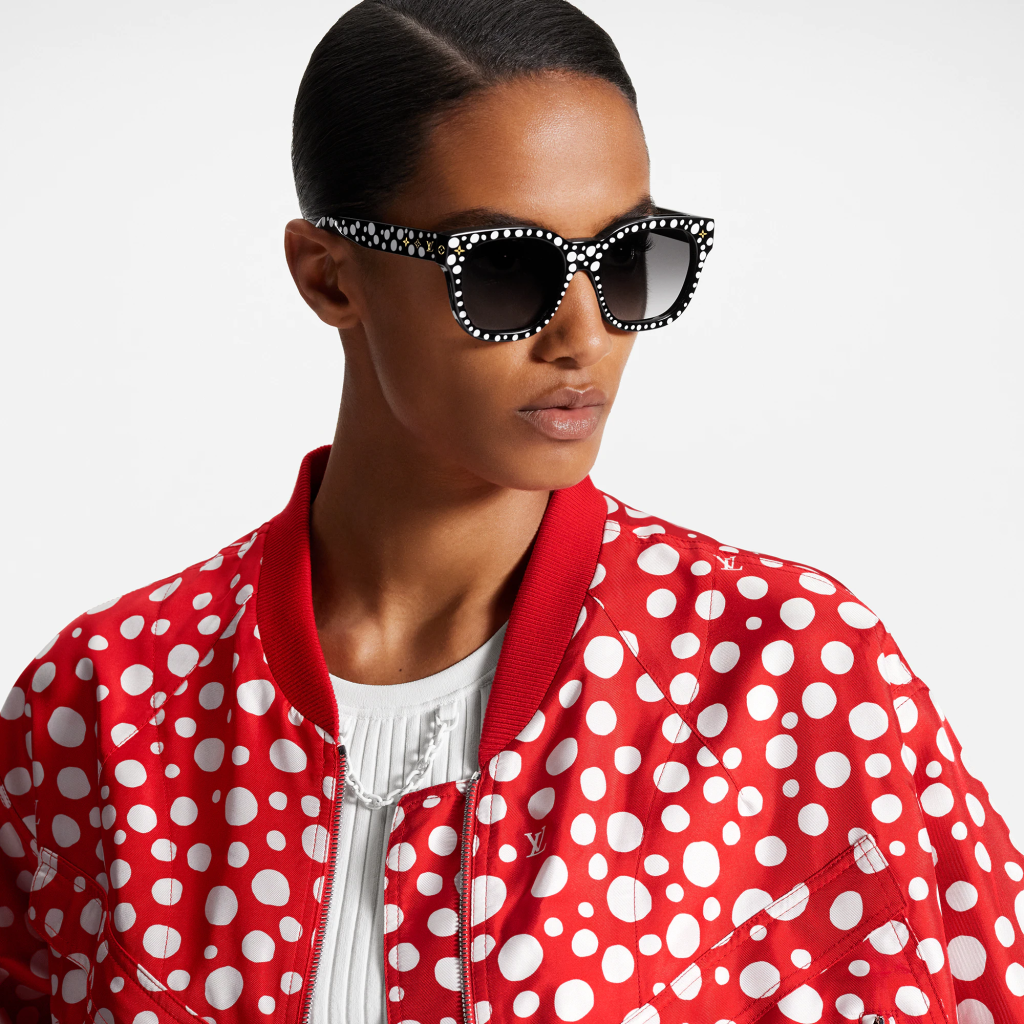 Louis Vuitton LV x YK My Monogram Square Infinity Dots Sunglasses